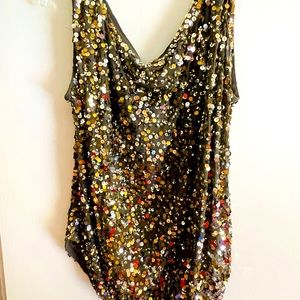 Ludi sequin top